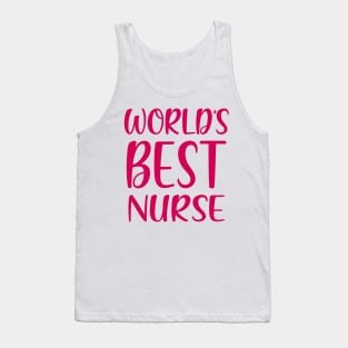 World's Best Nurse Tank Top